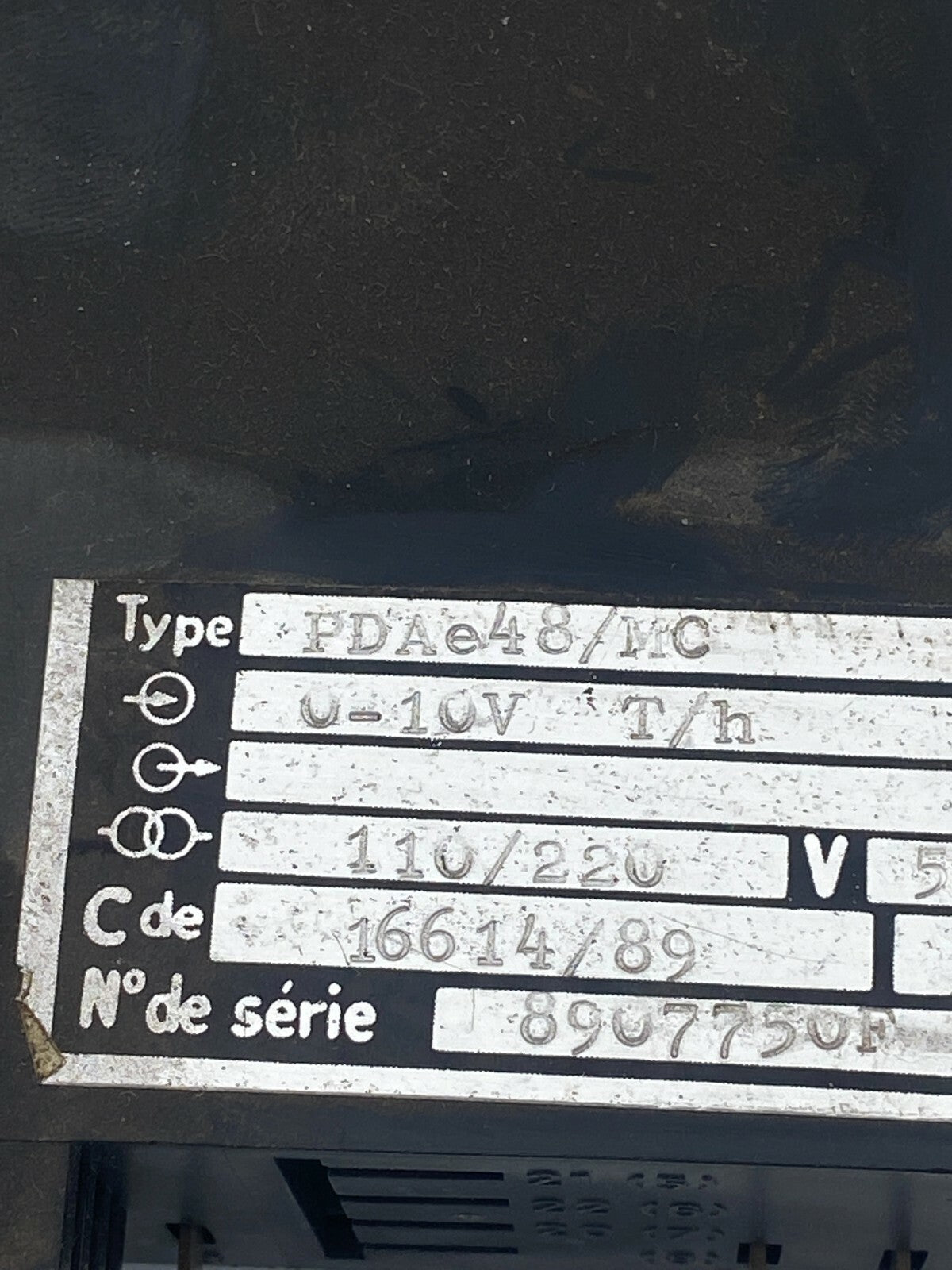 Rotolok Sautelma  counter Kg/H PDAe48/MC