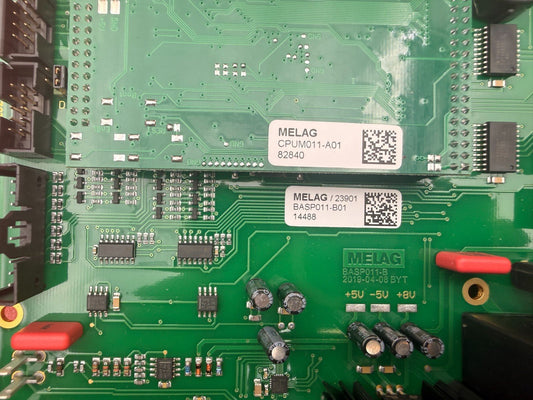 MELAG Control Board BASP011 + CPUM011 ME23901 – Carte électronique autoclave  - KLR Automation