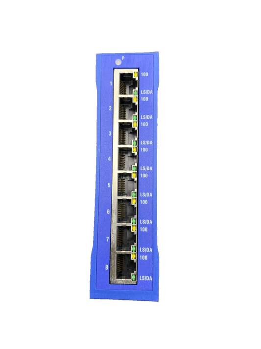 HIRSCHMANN SPIDER II 8TX RAIL SWITCH 9.6 - 32VDC 425 - 115mA x1pc - KLR Automation