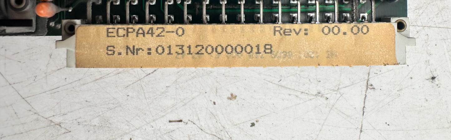 B&R BERNECKER &RAINER PA42 ECPA42-0 REV: 00.00 ANALOG OUTPUT MODULE x1pc