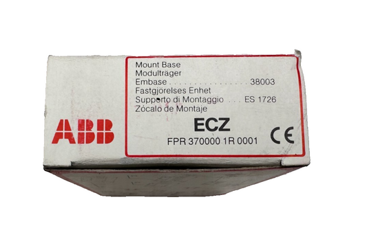 ABB PROCONTIC CS31 ECZ FPR 370000 1R 0001
