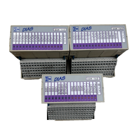 SIGMATEK DDM 163 DIAS DKL013 06792365 HW: 1.2 TERMINAL BASE MODULE x1pc