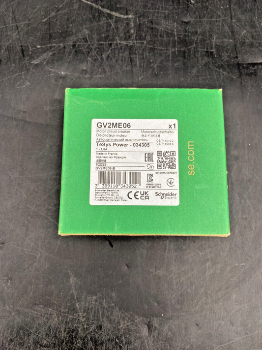 SCHNEIDER ELECTRIC GV2ME06 DISJONCTEUR MOTEUR