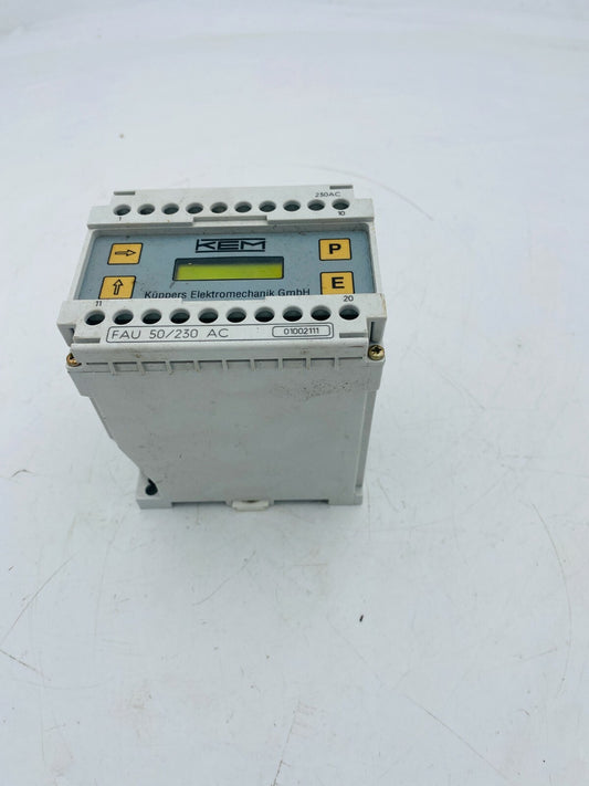 FAU 50/230 AC, KEM, Küppers Elektromechanik gmbH, 01002111