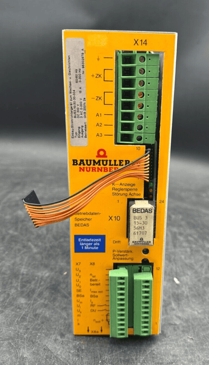 BAUMULLER BUS3 - 15/30 - 30 - 004 GKB 200% 2s SERVO DRIVER - KLR Automation