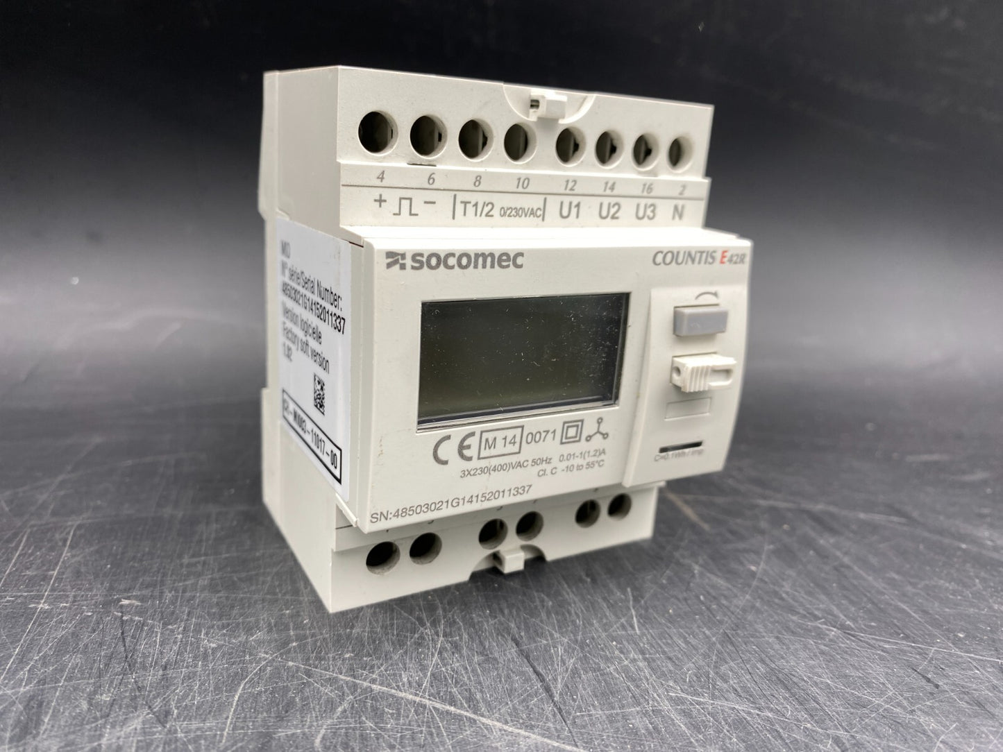 1pc x SOCOMEC COUNTIS E42R 87A885 ENERGY METER - KLR Automation