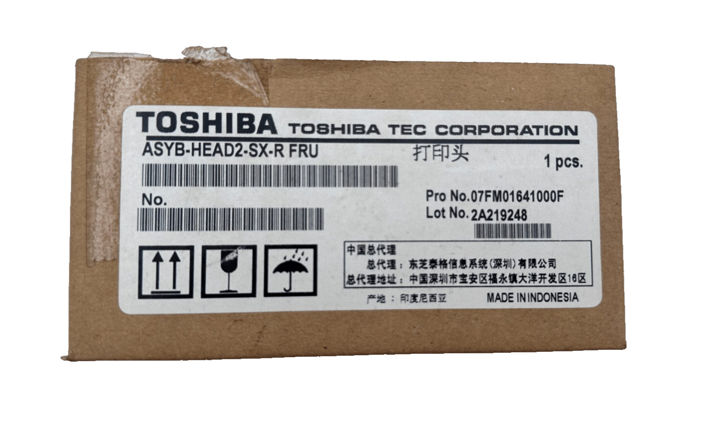 TOSHIBA ASYB - HEAD2 - SX - R 7FM01641000 FRU PRINT HEAD ASS'Y BSX4T - KLR Automation