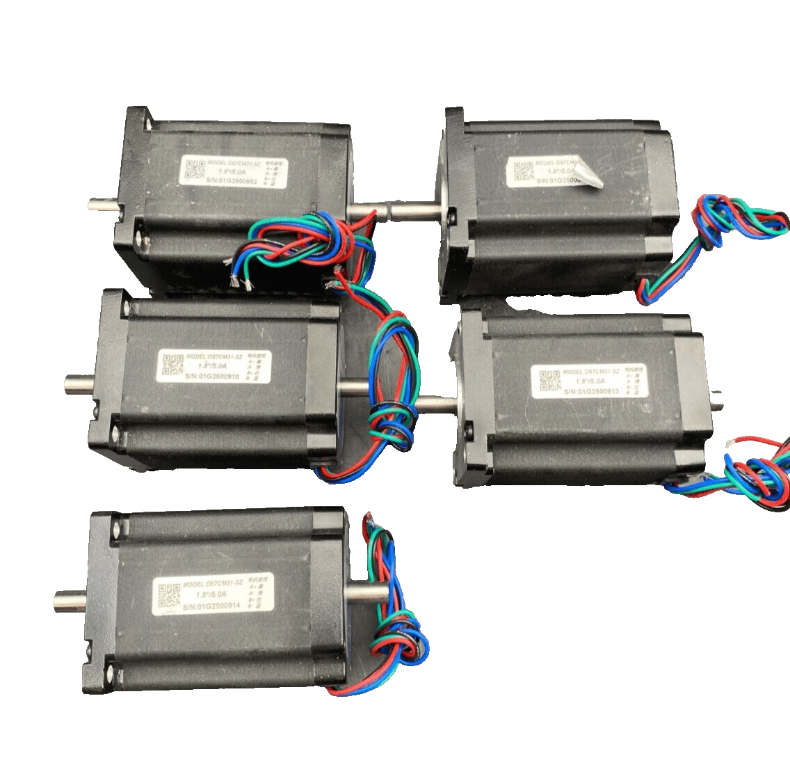 LEADSHINE D57CM31 - SZ 1.8° 5.0A STEPPER MOTOR x1pc - KLR Automation