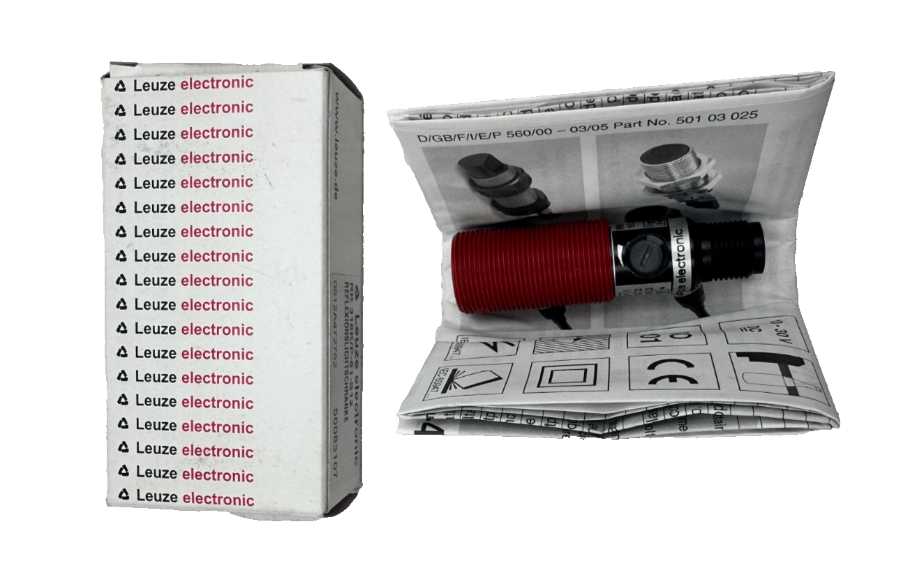 LEUZE RK 318K/P - 81 - S12 PHOTOELECTRIC SENSOR - KLR Automation