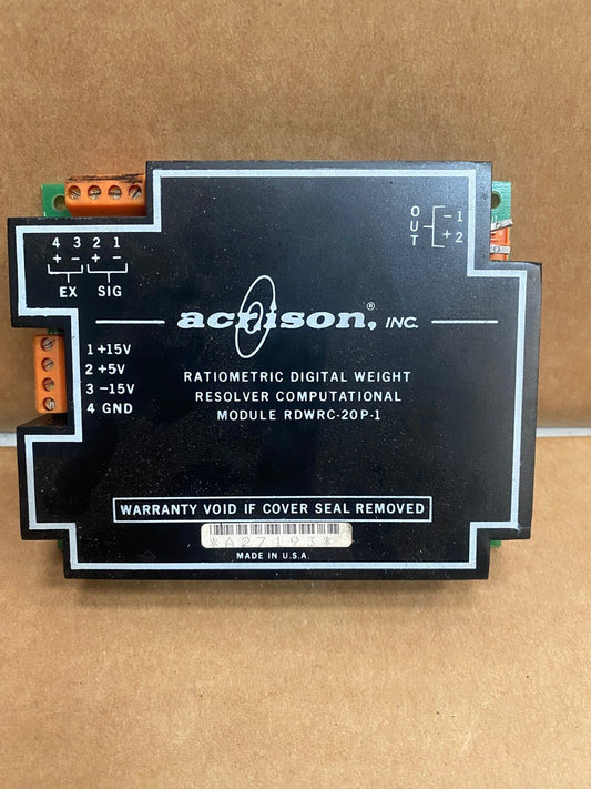 Acrison Ratiometric Digital Weight Resolver Computational Module RDWRC - 20P - 1 - KLR Automation