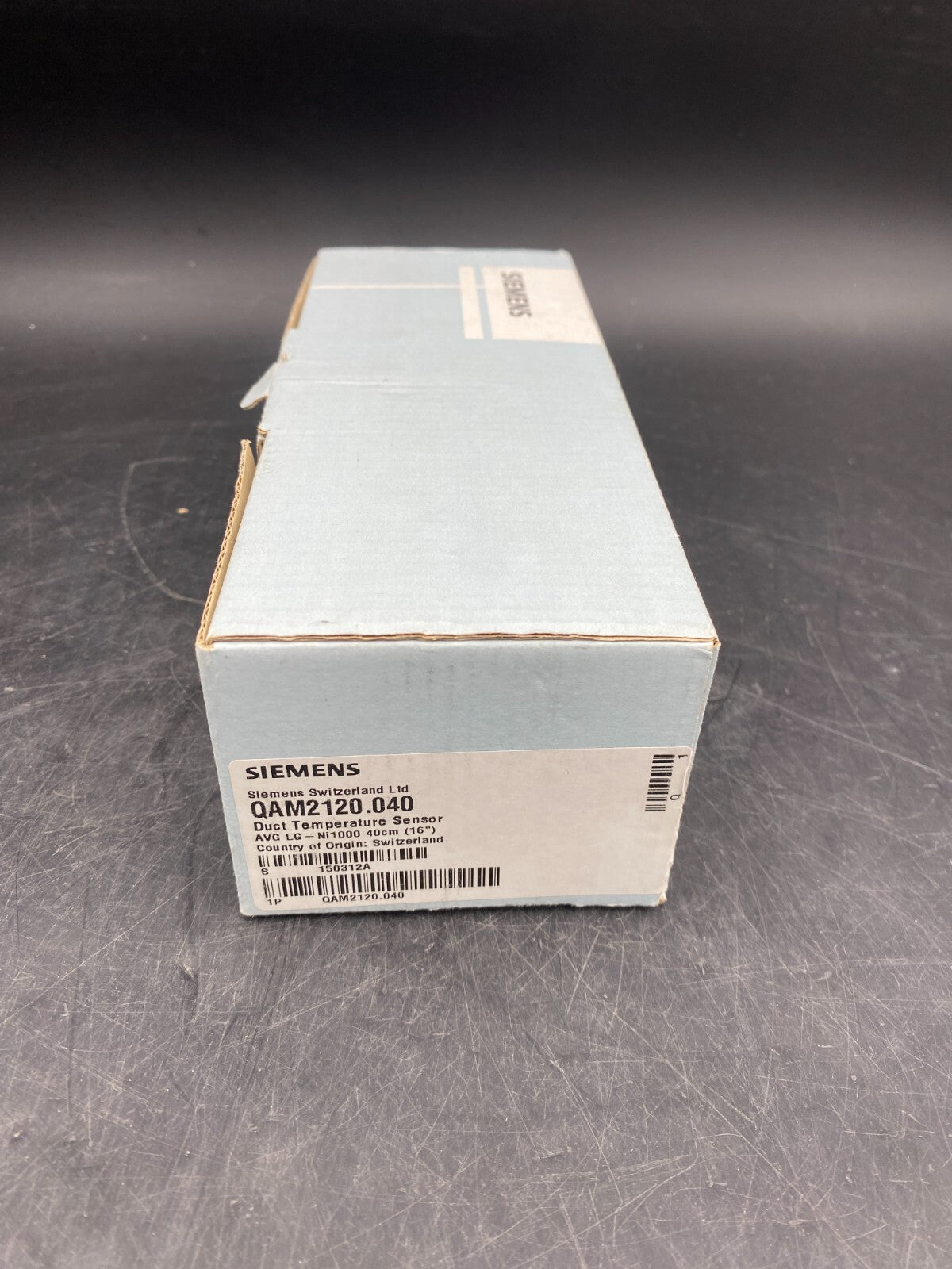 SIEMENS QAM2120.040 DUCT TEMPERATURE SENSOR - KLR Automation