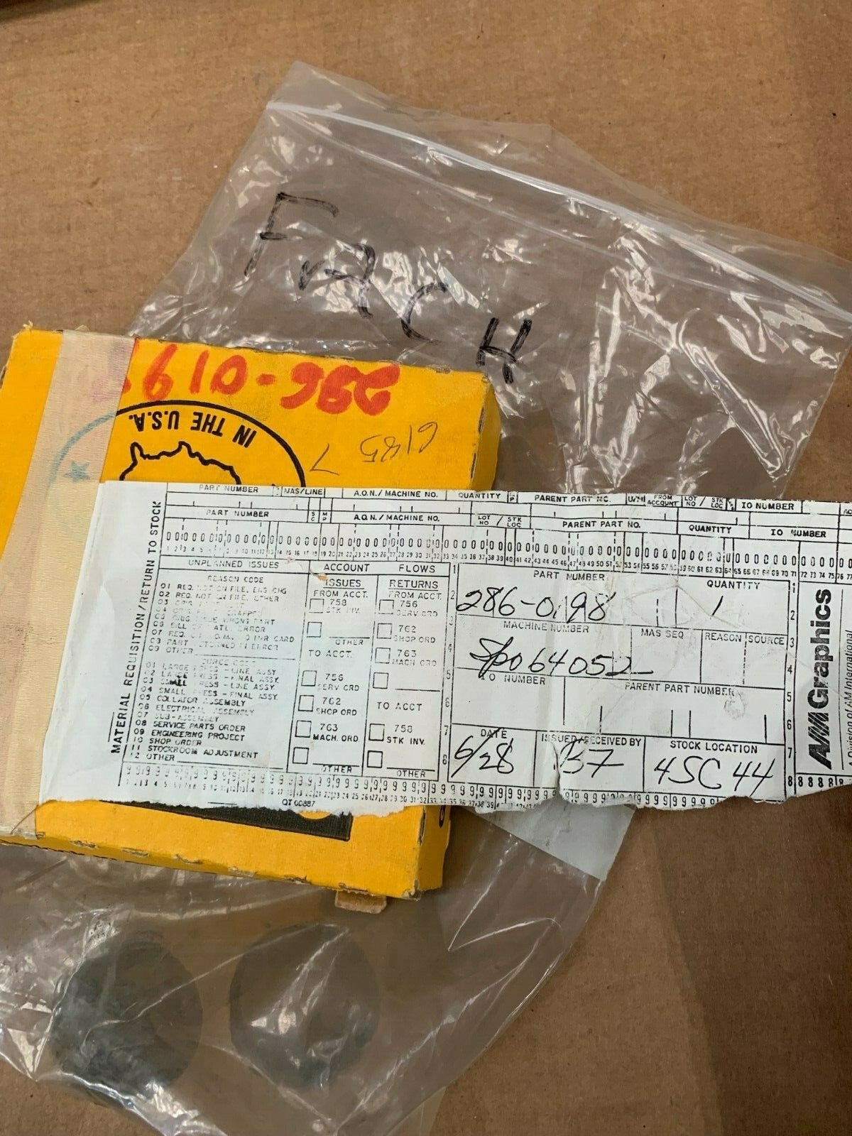Garlock Klozure 286 - 0198 Oil seal cc106743 New old stock - KLR Automation