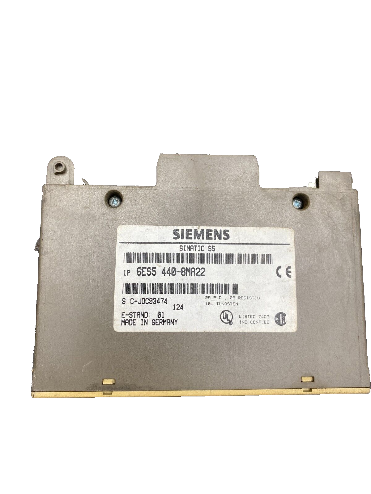 SIEMENS SIMATIC S5 6ES5440-8MA22
