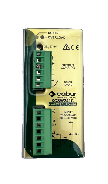 CABUR XCSW241C UNIVERSAL POWER SINGLE PHASE / 2-3 PHASE POWER SUPPLY