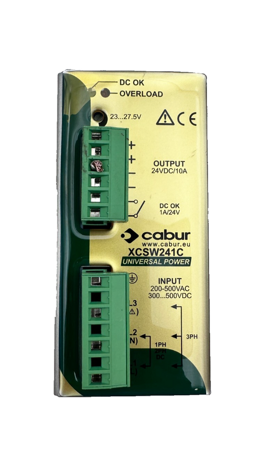 CABUR XCSW241C UNIVERSAL POWER SINGLE PHASE / 2-3 PHASE POWER SUPPLY