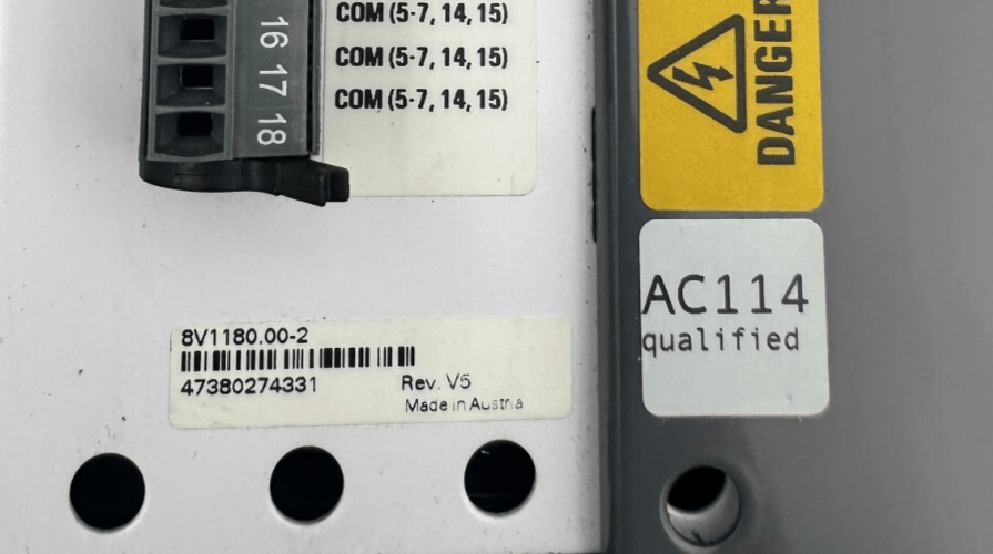B&R 8V1180.00 - 2 ACOPOS 1180 + 8AC120.60 - 1 + AC 114 ETAT NEUF - KLR Automation