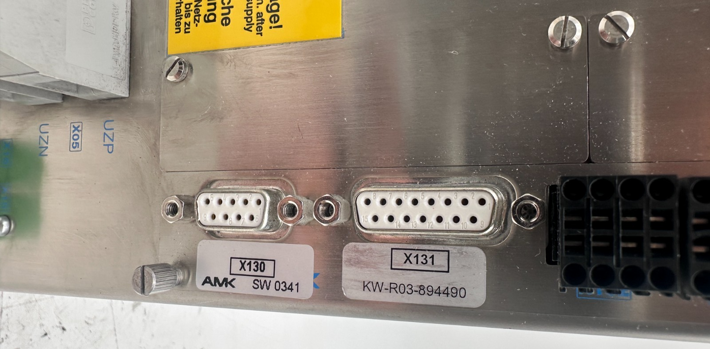 AMK AMKASYN KW 10 10kVA AVEC KW-R03 VERSION 02.04 SERVODRIVE
