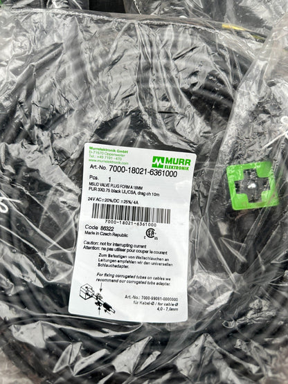 3pc x 7000 - 18021 - 6361000 MSUD MURR ELEKTRONIK - KLR Automation