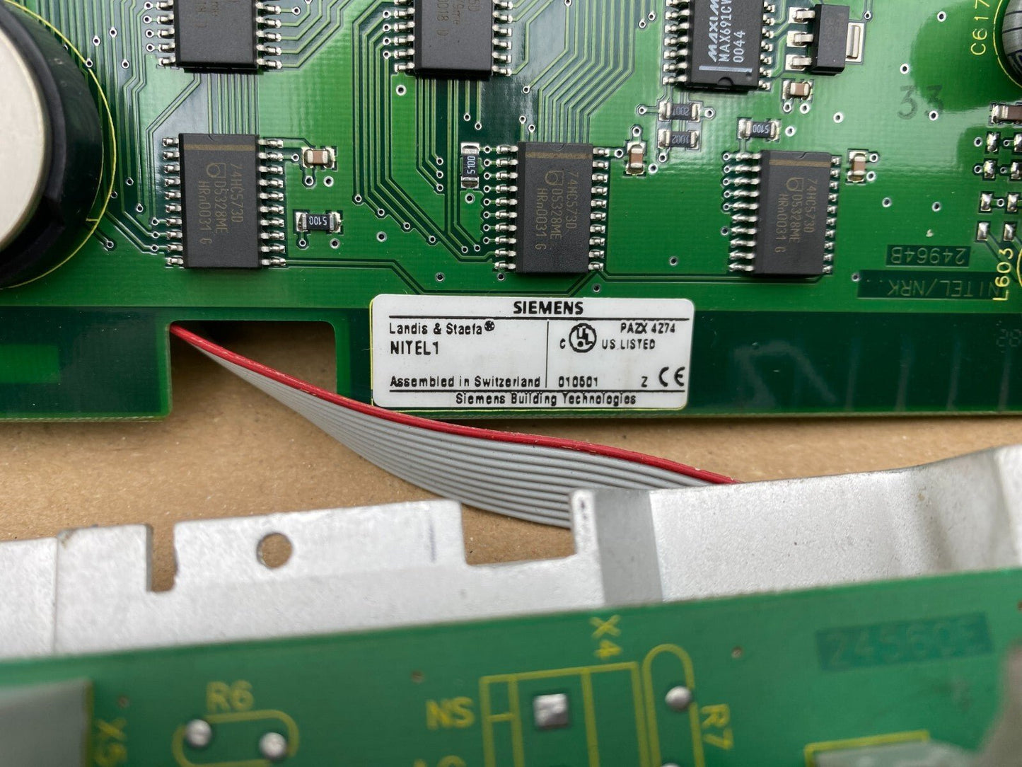 SIEMENS LANDIS STAEFA NITEL1 PAZX 4274 + TS05 COMMUNICATION INTERFACE MODULE - KLR Automation