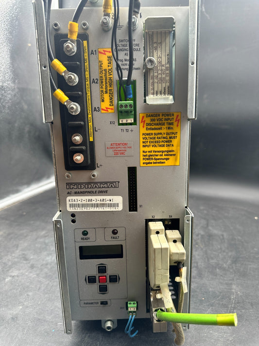 Indramat KDA 3.2-100-3-A0S-W1 Mainspindle Drive
