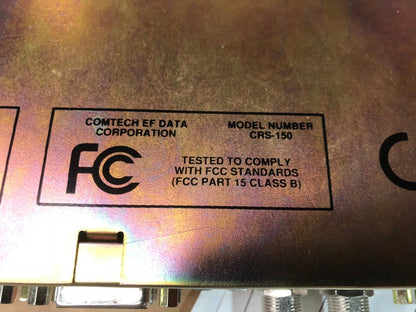 Comtech EF Data CRS - 150 Modem Redundancy Switch 1:1 With All cable and more .. - KLR Automation