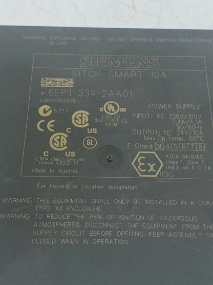 Siemens Sitop 6EP1334 - 2AA01 Power supply - KLR Automation