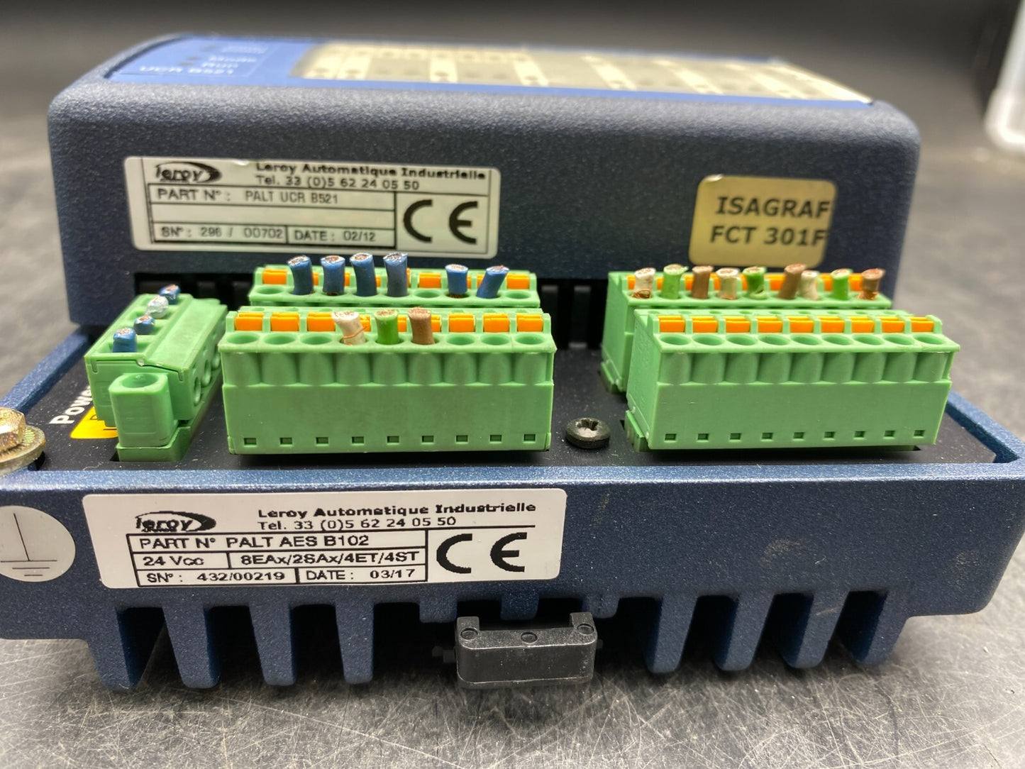 LEROY AUTOMATION ALTO PALT UCR B521 PALT AES B102 24V x1pc