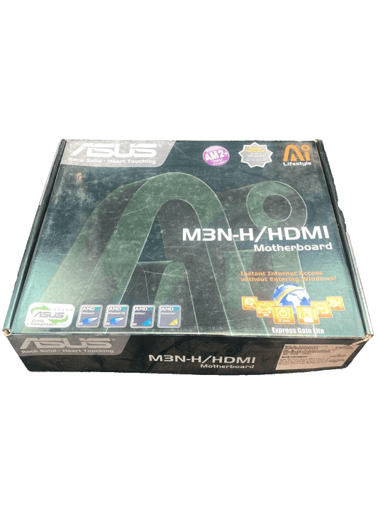 ASUS M3N - H/HDMI MOTHERBOARD 90 - MIB3N0 - G0EAY00Z SOCKET AM2+NVIDIA GEFORCE 8300 - KLR Automation