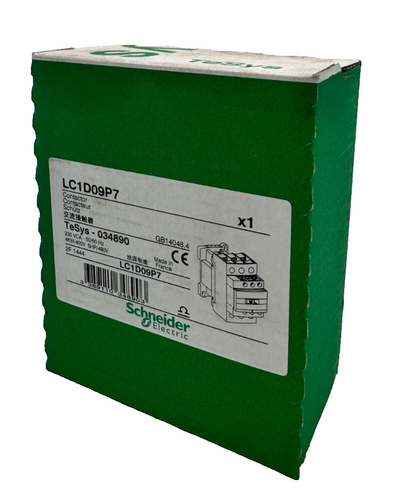 SCHNEIDER ELECTRIC LC1D09P7 CONTACTEUR TESYS 034890 230VCA 4kW x4pc