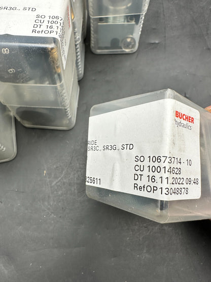 1pc x BUCHER Hydraulics 1001325611 Manual Override Handnotbet sr3c sr3g std