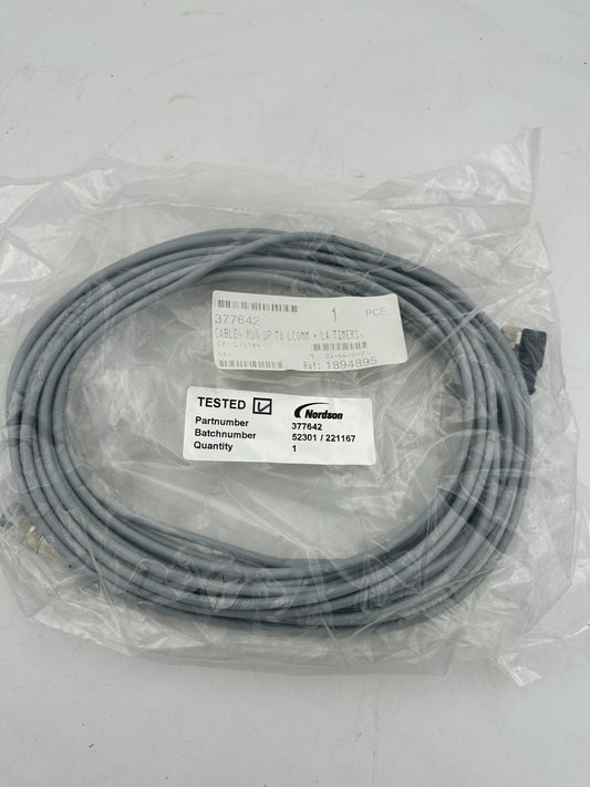 NORDSON CABLE RUN UP TO LCOMM 377642 + LA TIMER Ref 1894895