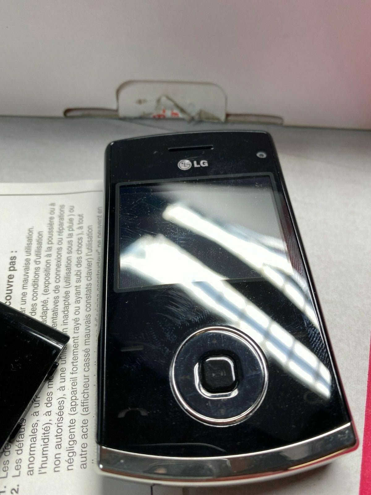 LG KU580 Chocolate Rare collectors phone Mobile Cell 2 - KLR Automation