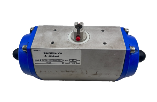 ALFA LAVAL SAUNDERS VIA RP30120508SA000 10/98 10BAR 145 PSI
