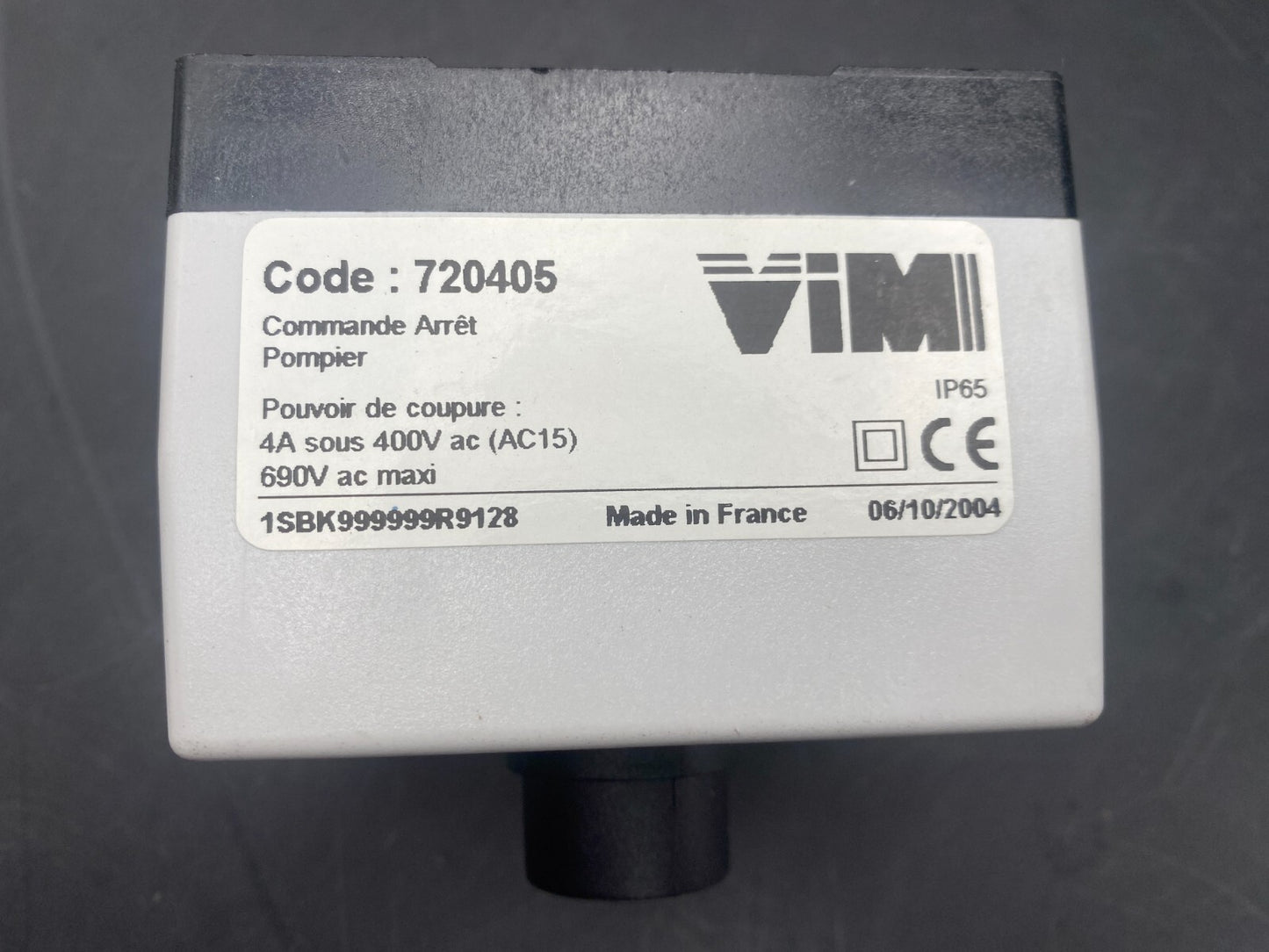 1pc x VIM 720405 FIREMAN STOP COMMAND - KLR Automation