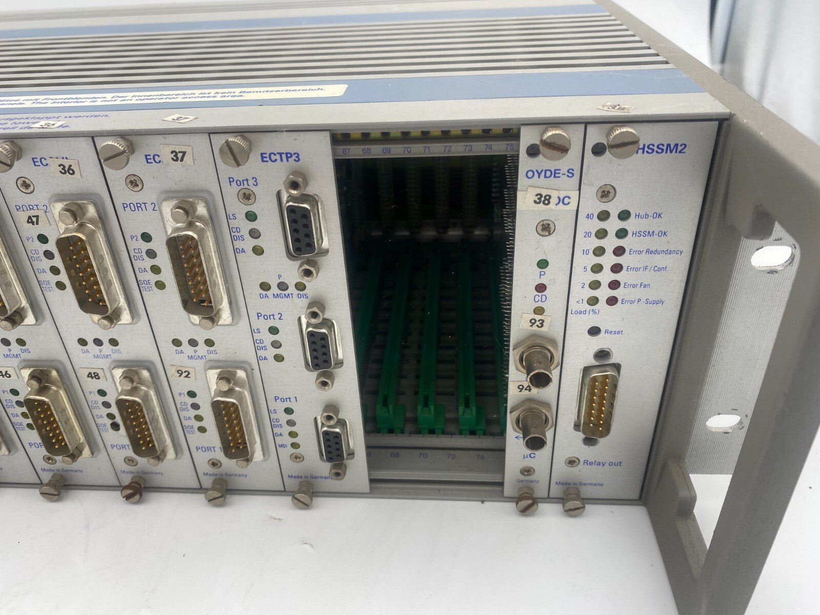 ASGE - 1 - R2E HIRSCHMANN. + ASGE1 - 22E OYDE - S ECAUI HSSM2 Concentrator Ethernet - KLR Automation