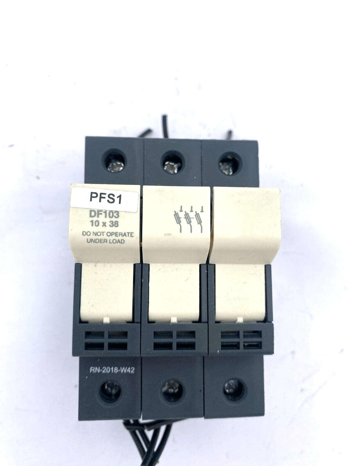 1pc x SCHNEIDER ELECTRIC DF103 RN - 2018 - W42 FUSE HOLDER - KLR Automation