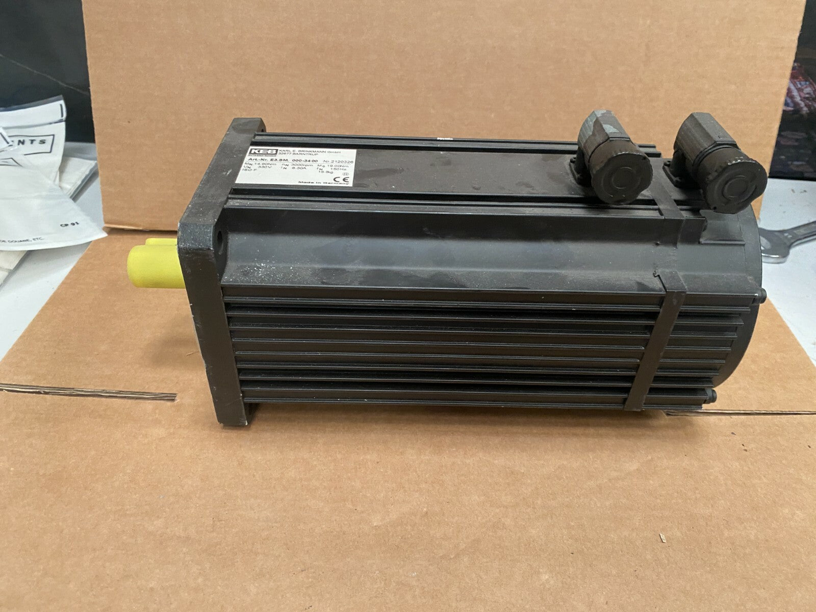 KEB AUTOMATION KEB COMBIVERT DRIVE E3.SM.000 - 3400 - KLR Automation