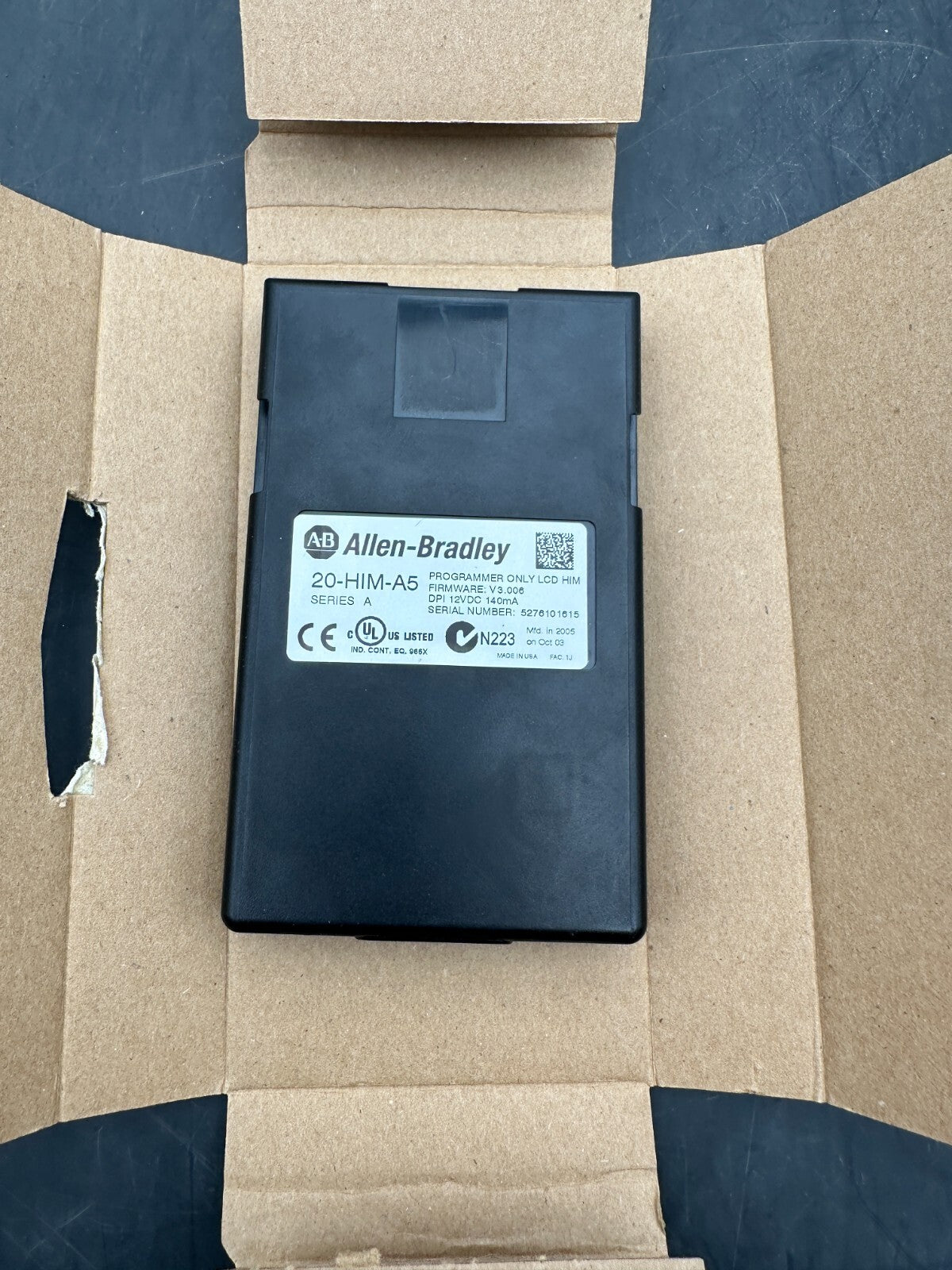 ALLEN-BRADLEY 20-HIM-A5 SERIE A V3.006