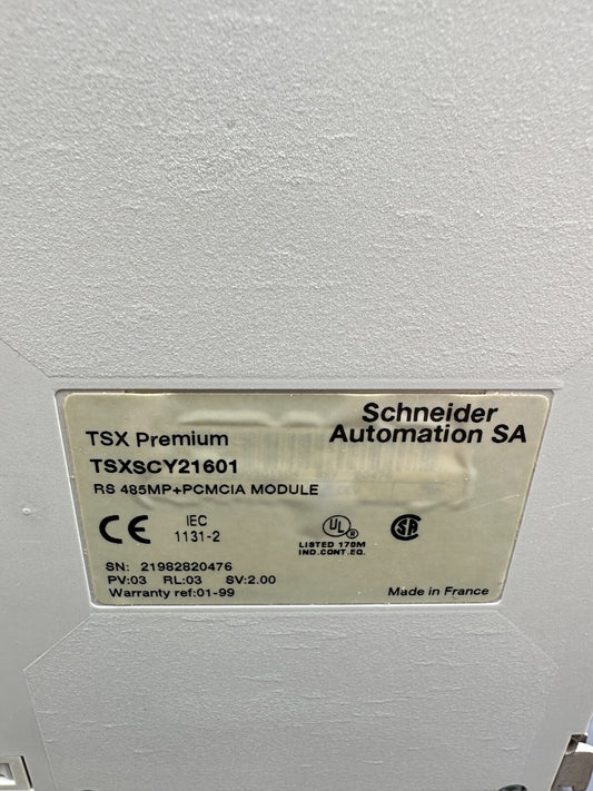 1pc x SCHNEIDER TSX Premium Module de Communication RS485 TSXSCY21601