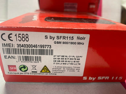 Senior S by SFR 115 Mobile Phone Old Stock Rare collectors Mobile Phone Cell - KLR Automation