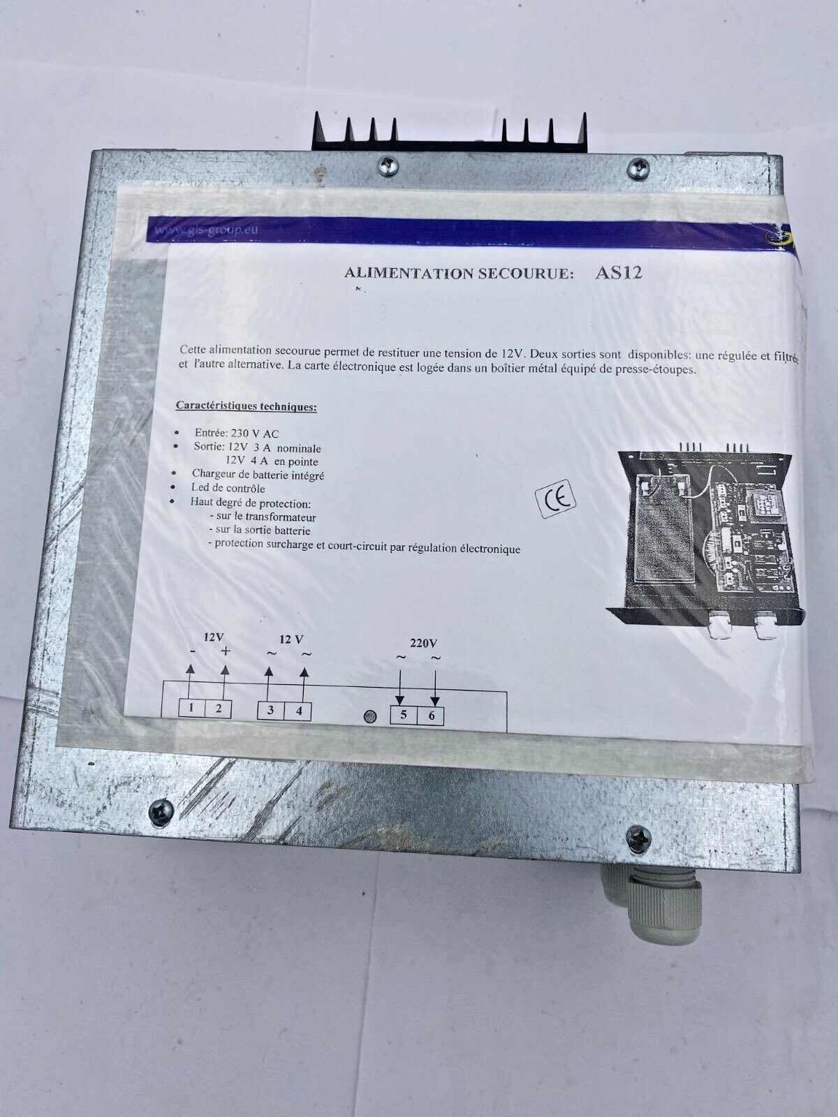 DRIM AS12 BACKUP POWER 230 VAC Elevator parts lift
