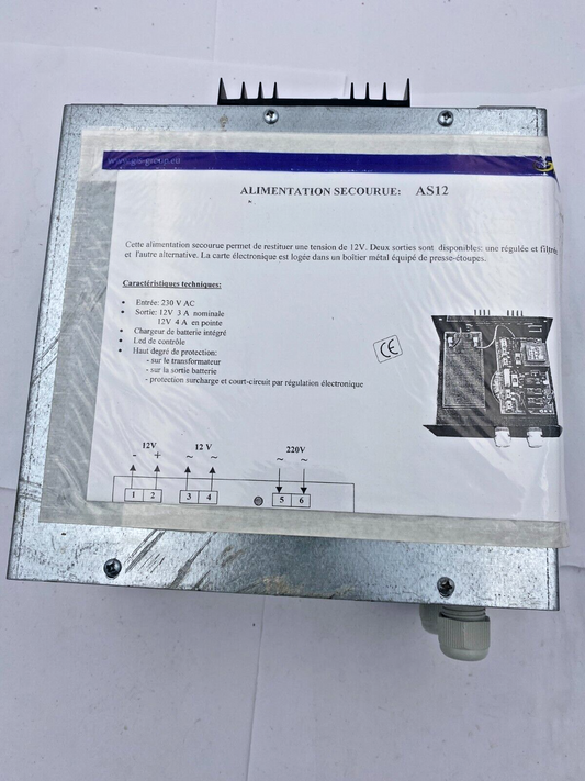DRIM AS12 BACKUP POWER 230 VAC Elevator parts lift
