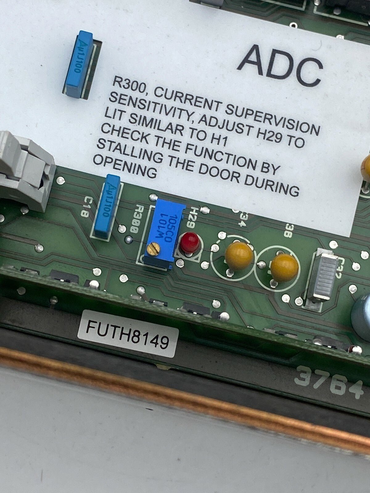 Elevator parts lift Card KONE ADC – KM376409G01 Coffret door controler - KLR Automation