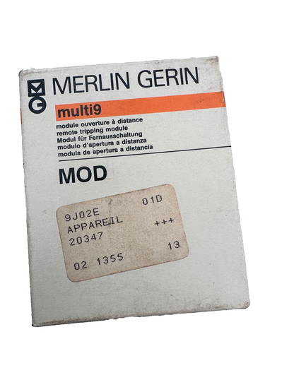 MERLIN GERIN MULTI9 MOD MODULE OUVERTURE A DISTANCE x2pc