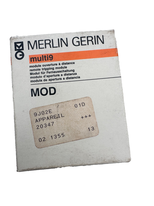 MERLIN GERIN MULTI9 MOD MODULE OUVERTURE A DISTANCE x2pc
