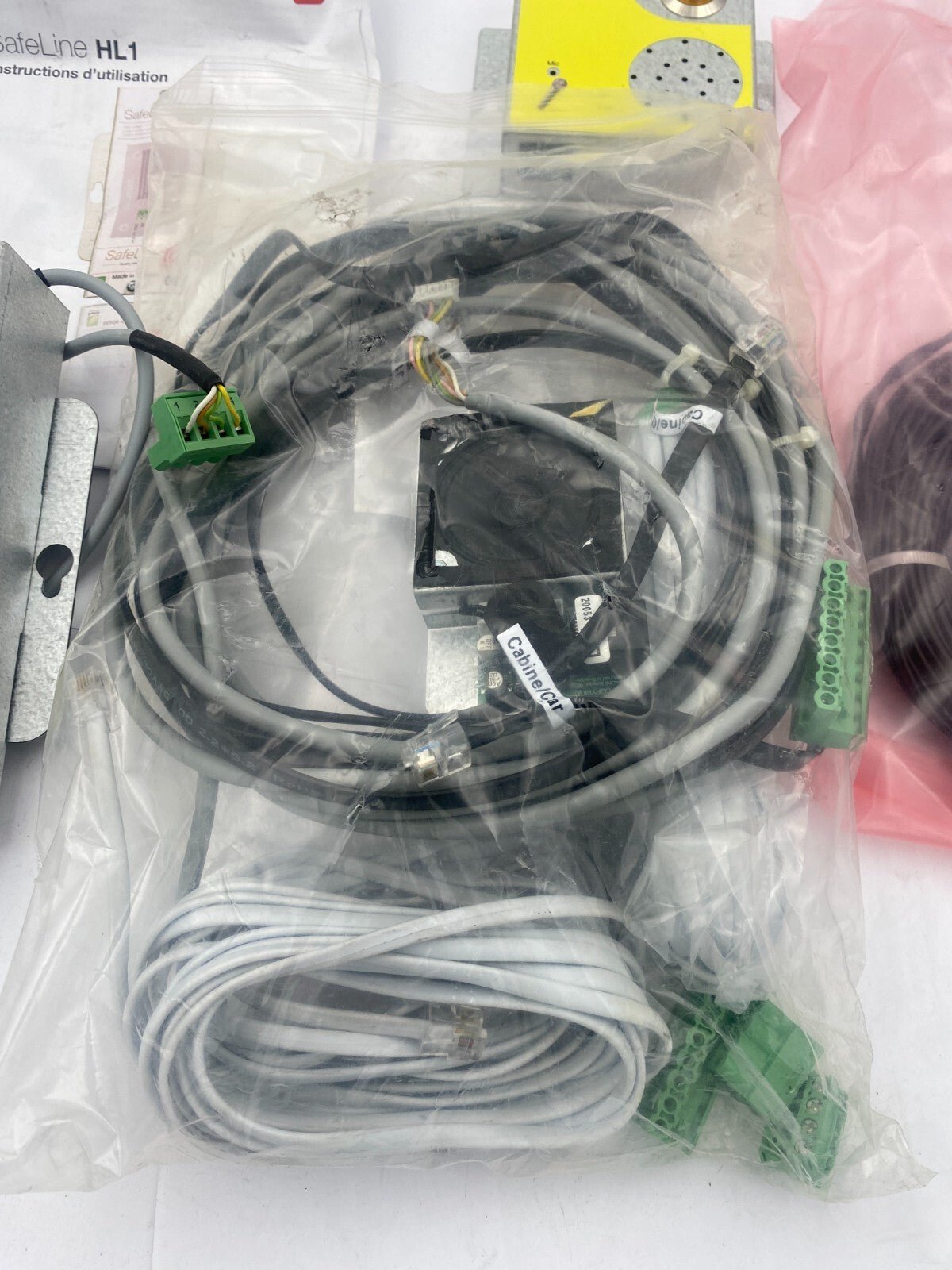 SODIMAS SAFELINE KIT SL2 + HL1 PTU 80V4K45 Elevator parts lift - KLR Automation