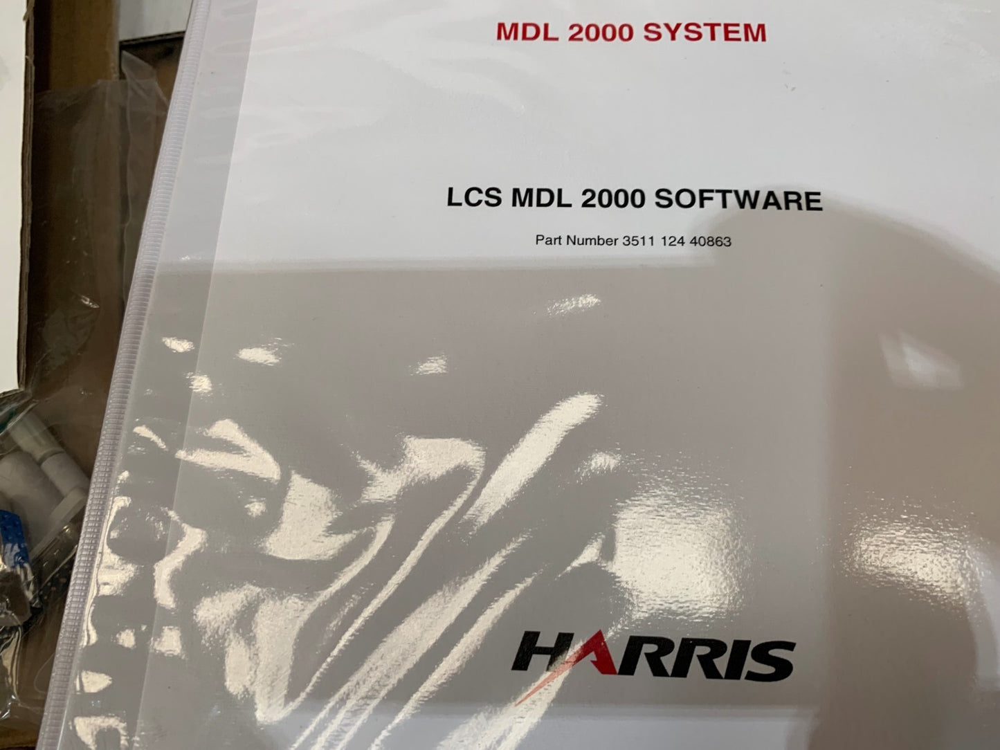 Harris MDL 2000 LCS 2000 V5 Software kit reseau MTGT