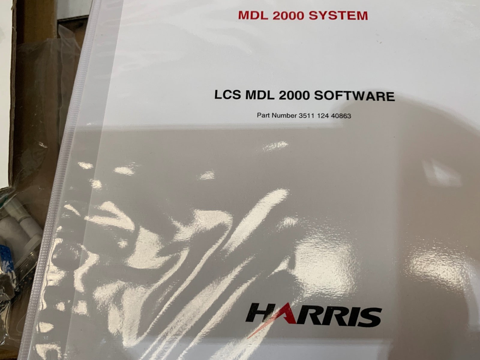 Harris MDL 2000 LCS 2000 V5 Software kit reseau MTGT