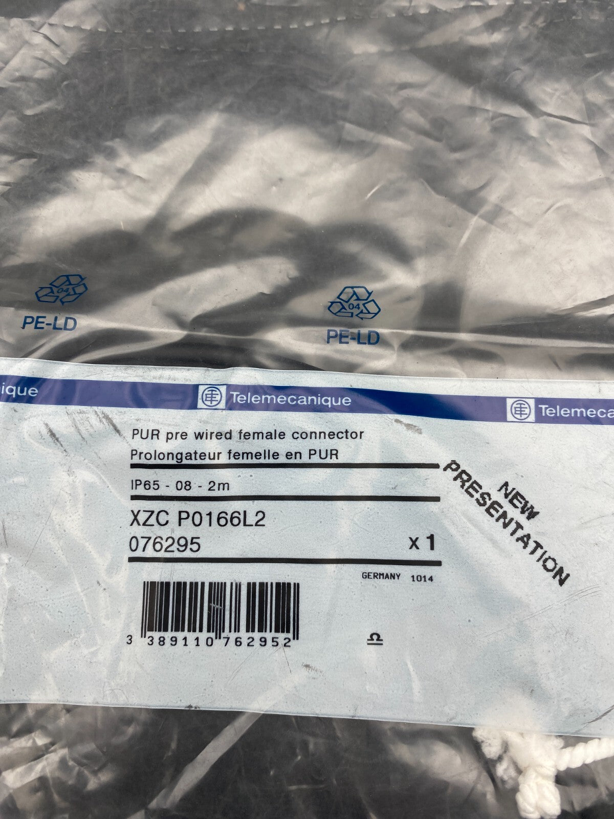TELEMECANIQUE XZCP0166L2 076295 PROLONGATEUR FEMELLE EN PUR x6pc - KLR Automation