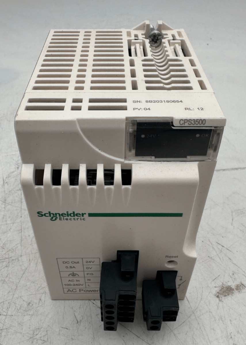SCHNEIDER ELECTRIC BMXCPS3500 HIGH POWER SUPPLY - KLR Automation